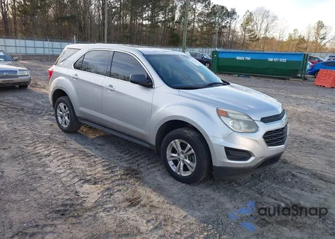 2017 Chevrolet Equinox Ls из США, поврежденный, VIN 2GNALBEKXH1548791